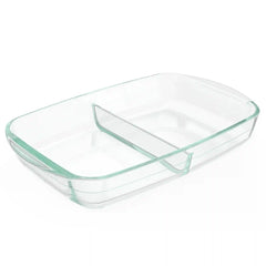 Pyrex® 8” x 12” Divided Glass Baking Dish
