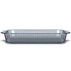 Pyrex® Sculpted Tinted Colors Sculpted Tinted 9" x 13" Baking Dish, Smoke