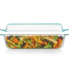 Pyrex® Deep 9” x13” 2-in-1 Glass Baking Dish with Glass Lid