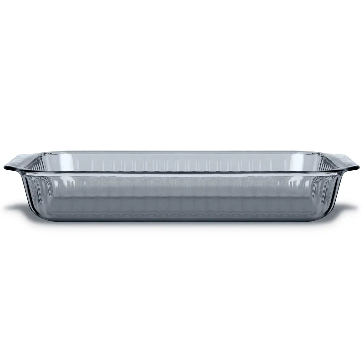 Pyrex® Sculpted Tinted Colors Sculpted Tinted 9" x 13" Baking Dish, Smoke